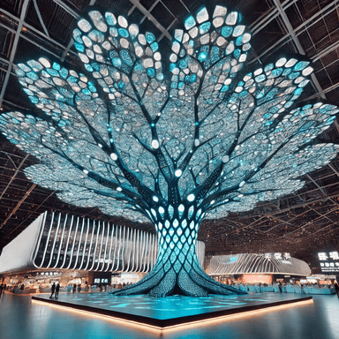 Tree-Structured LED Displays
