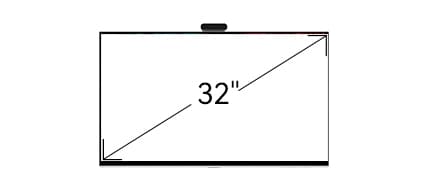32" Cinema-Level Display